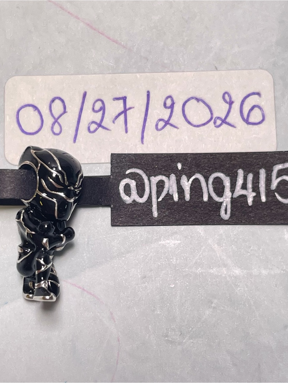 Pandora Marvel Black Panther charm - Picture 14 of 15